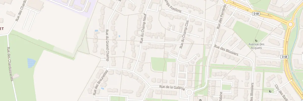 Plan du 9 Rue des Petits Champs au Rheu