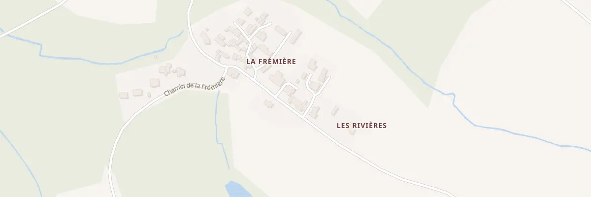 Plan du 33 Vge de la Fremière à Brem-sur-Mer