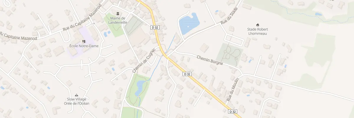 Plan du 50 Rue des sables à Landevieille