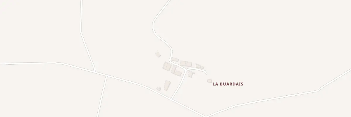 Plan du 5338 La Buardais à Sainte-Anne-sur-Vilaine
