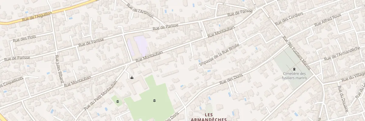 Plan du 43 Rue Montauban aux Sables-d’Olonne