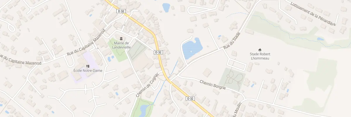 Plan du 44 Rue des sables à Landevieille