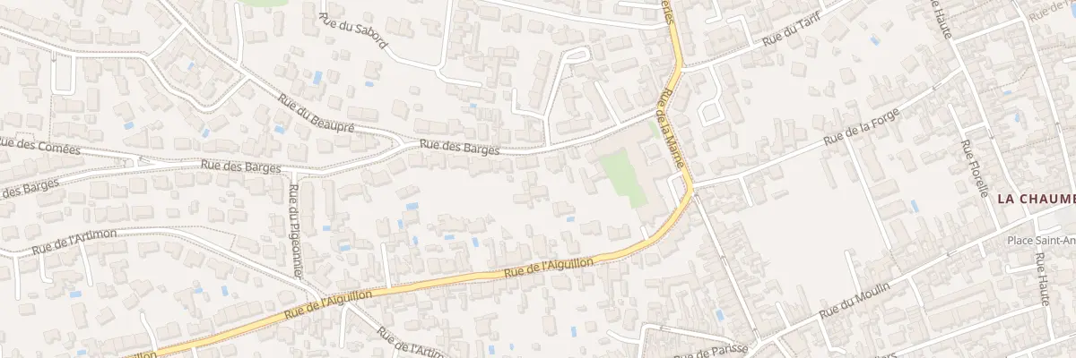 Plan du 11 Rue des Barges - Les Sables aux Sables-d’Olonne