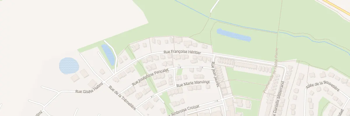 Plan du 22 Rue Françoise Héritier au Rheu