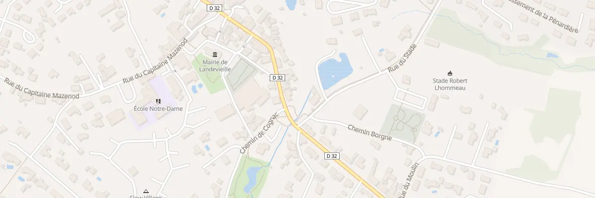 Plan du 48 Rue des sables à Landevieille