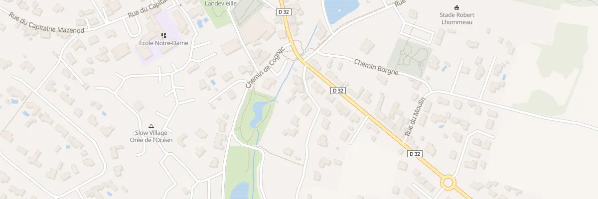 Plan du 3 Rue du pont à Landevieille