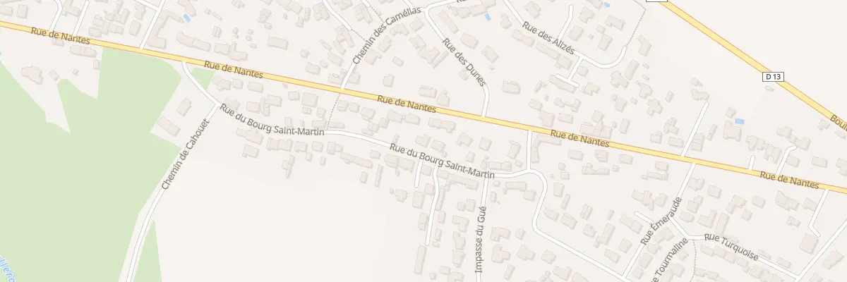 Plan du 3A Rue du Bourg Saint-Martin à Machecoul-Saint-Même