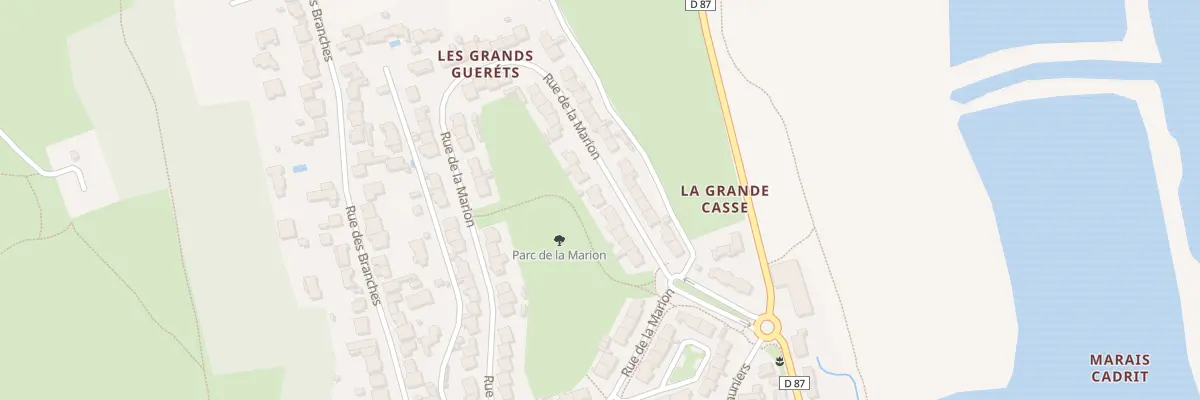 Plan du 19 Rue de la Marion aux Sables-d’Olonne