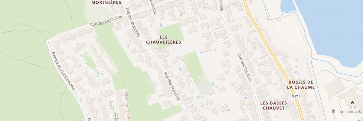 Plan du 82T Rue des Branches aux Sables-d’Olonne