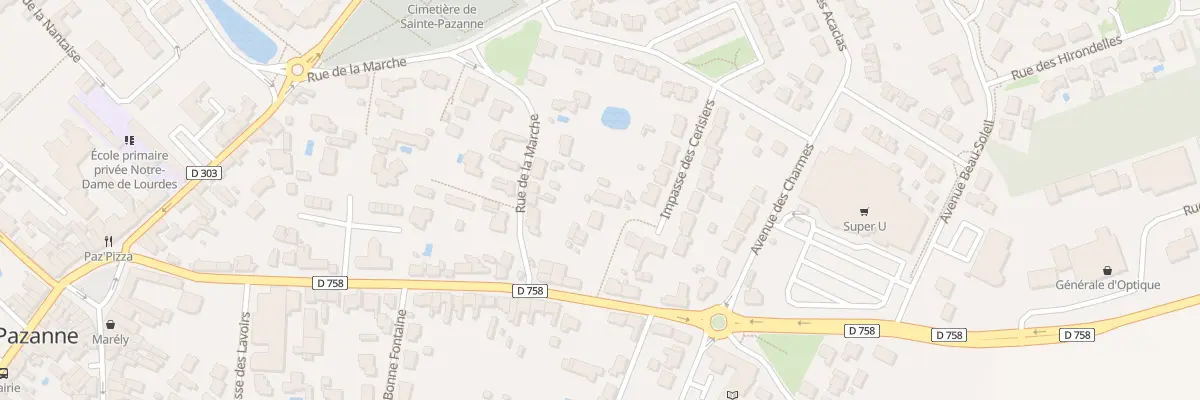 Plan du 21B Rue de l’Auditoire à Sainte-Pazanne