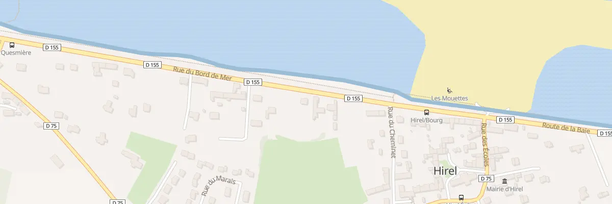 Plan du 29 Rue du Bord de Mer à Hirel
