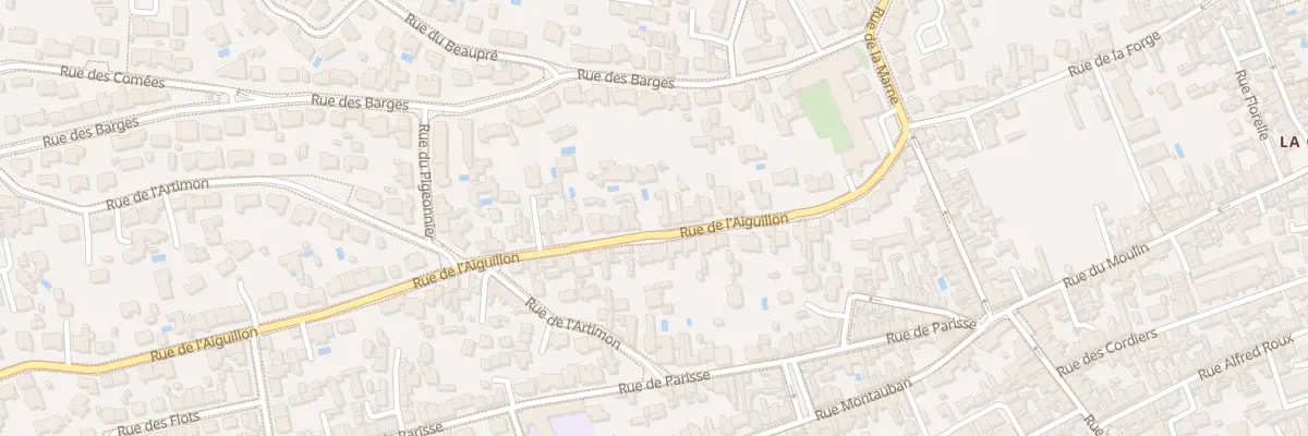 Plan du 38 Rue de l’Aiguillon aux Sables-d’Olonne