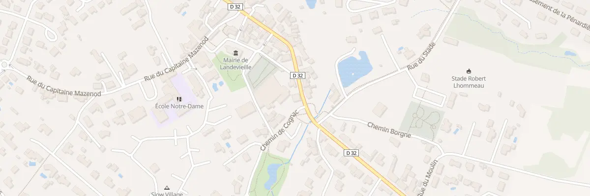 Plan du 51 Rue des sables à Landevieille