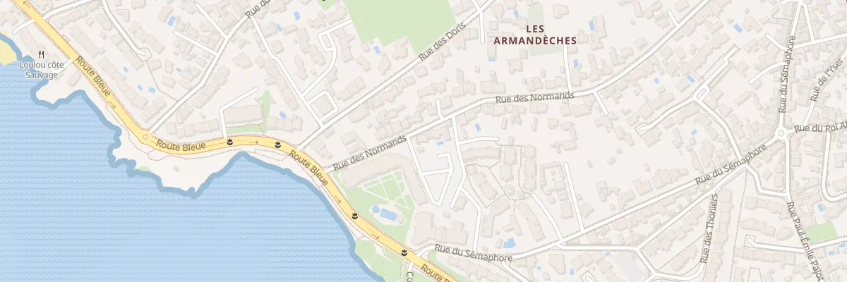 Plan du 83 Rue des Normands aux Sables-d’Olonne