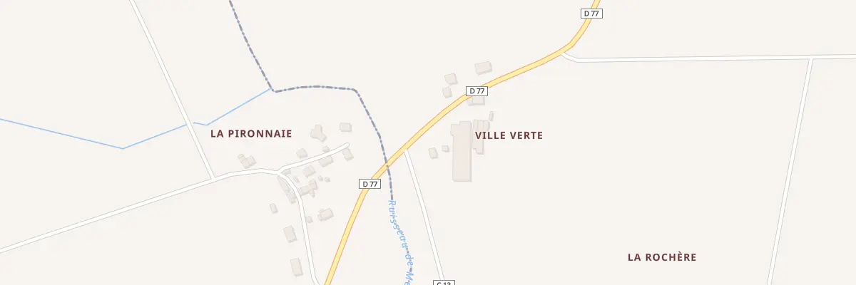 Plan du 3 Ville Verte à Saint-Malo-de-Phily
