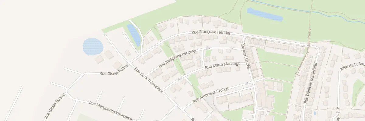 Plan du 14 Rue Josephine Pencalet au Rheu
