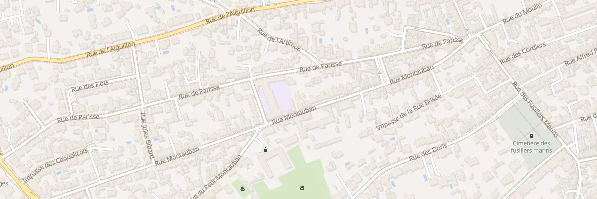 Plan du 54 Rue Montauban aux Sables-d’Olonne
