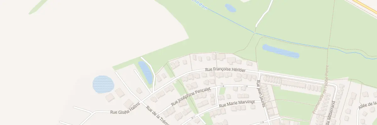 Plan du 25 Rue Françoise Héritier au Rheu