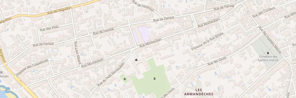 Plan du 57 Rue Montauban aux Sables-d’Olonne