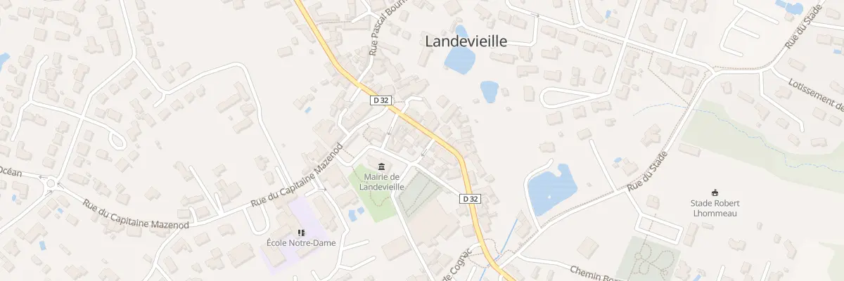 Plan du 39 Rue des sables à Landevieille