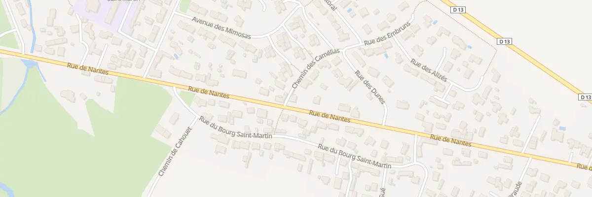 Plan du 37 Rue de Nantes à Machecoul-Saint-Même
