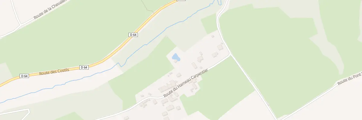 Plan du 8 Le Hameau Carpentier à Héauville