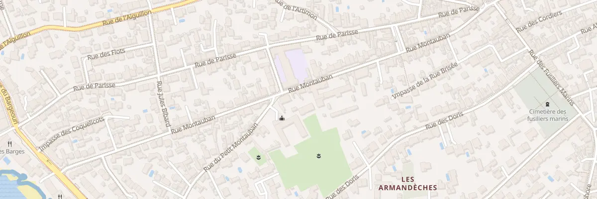 Plan du 59 Rue Montauban aux Sables-d’Olonne