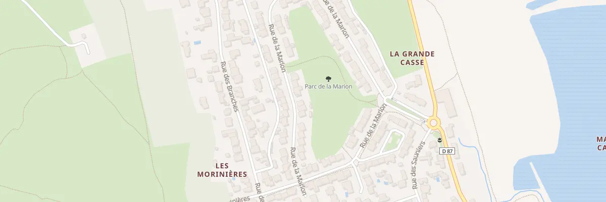Plan du 59 Rue de la Marion aux Sables-d’Olonne