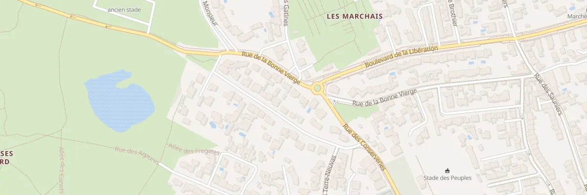 Plan du 59 Rue de la Bonne Vierge aux Sables-d’Olonne