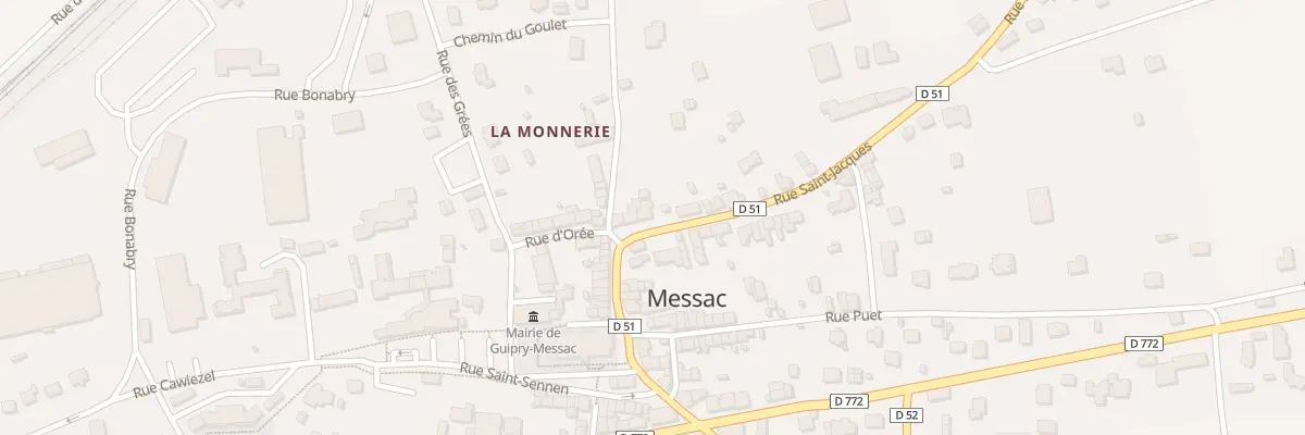 Plan du 26 Rue St Jacques à Guipry-Messac