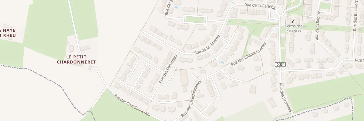 Plan du 37 Rue de Galerne au Rheu