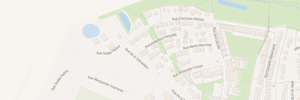 Plan du 8 Rue Josephine Pencalet au Rheu