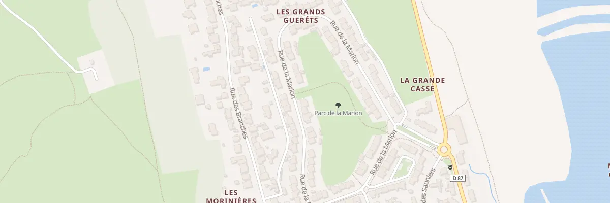 Plan du 53 Rue de la Marion aux Sables-d’Olonne