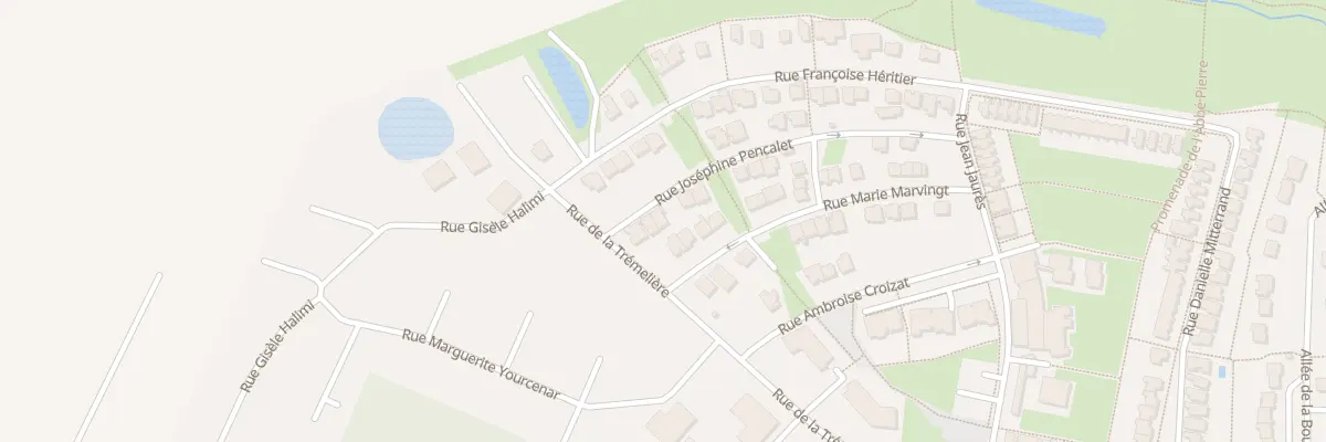 Plan du 6 Rue Josephine Pencalet au Rheu