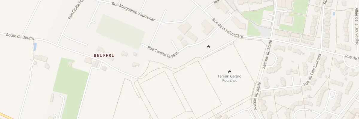 Plan du 11 Rue Colette Besson au Rheu