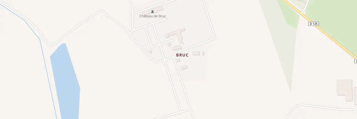 Plan du 3 Bruc à Guémené-Penfao
