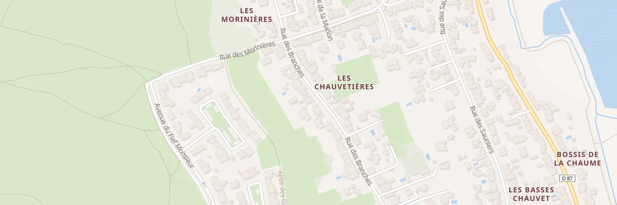 Plan du 85 Rue des Branches aux Sables-d’Olonne