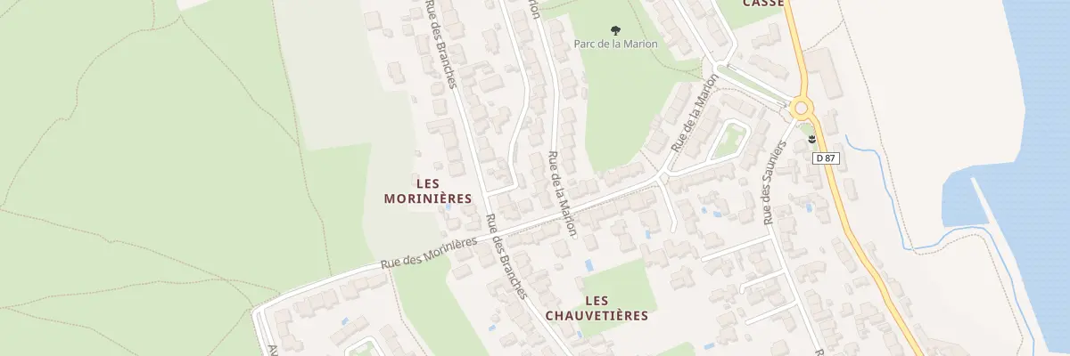 Plan du 94 Rue de la Marion aux Sables-d’Olonne