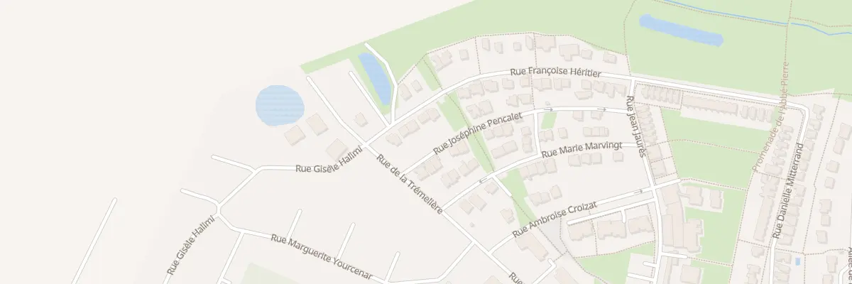 Plan du 7 Rue Josephine Pencalet au Rheu