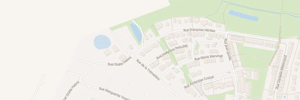 Plan du 1 Rue Françoise Héritier au Rheu