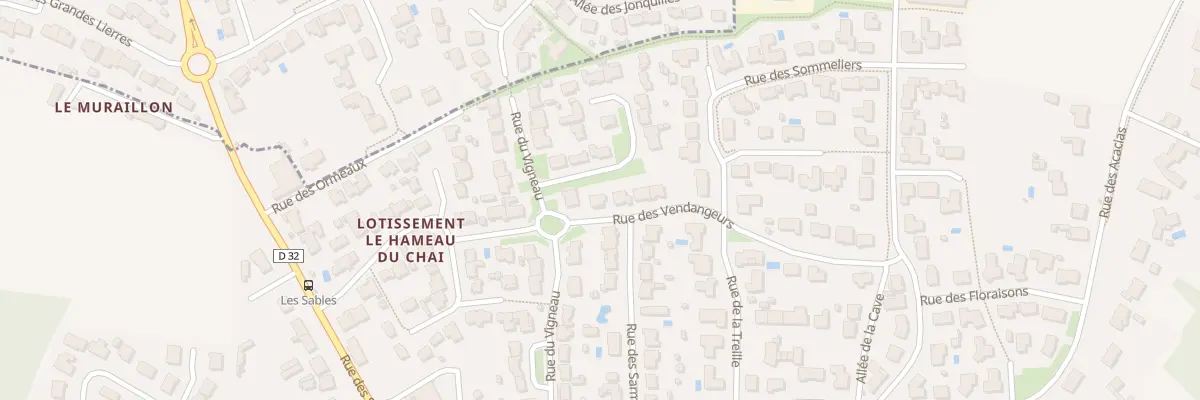 Plan du 2 Rue des vendangeurs à Landevieille