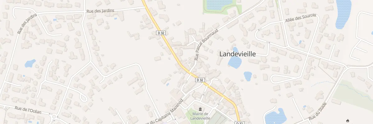 Plan du 22 Rue des sables à Landevieille
