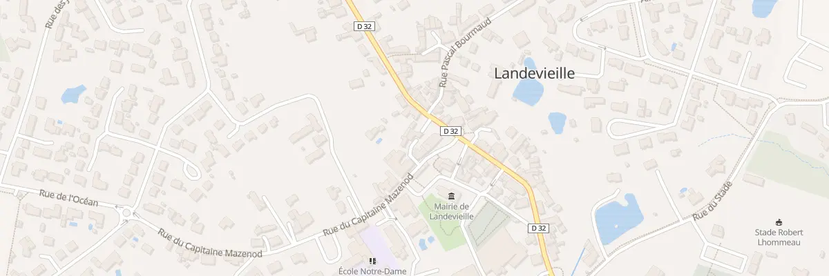 Plan du 5102 Rue du cap de mazenod à Landevieille