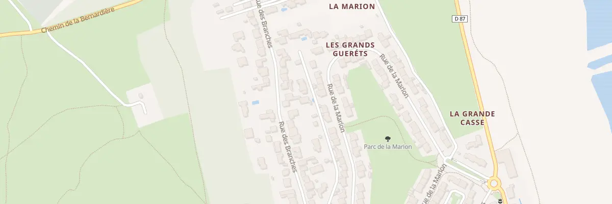 Plan du 150B Rue des Branches aux Sables-d’Olonne