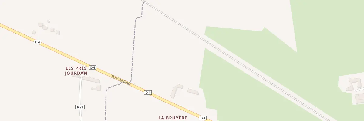 Plan du 4 La Bruyère à Hirel