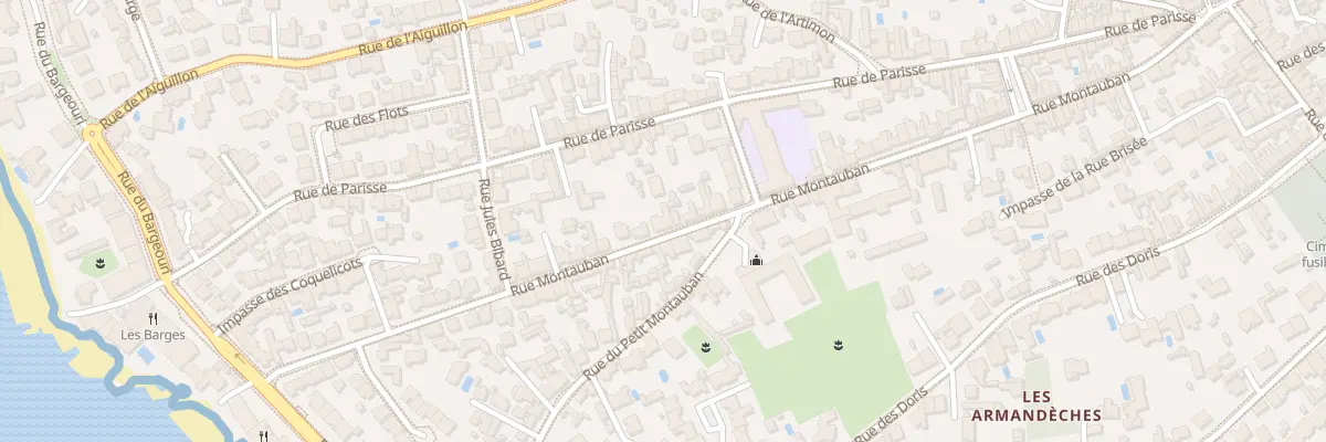 Plan du 76 Rue Montauban aux Sables-d’Olonne