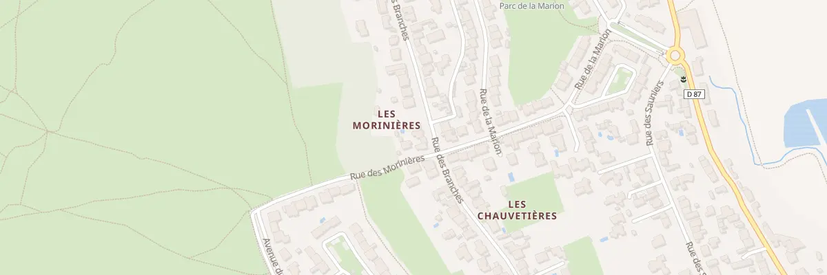 Plan du 107 Rue des Branches aux Sables-d’Olonne