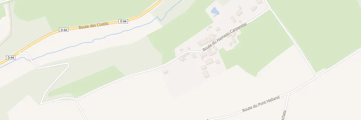 Plan du 13 Le Hameau Carpentier à Héauville