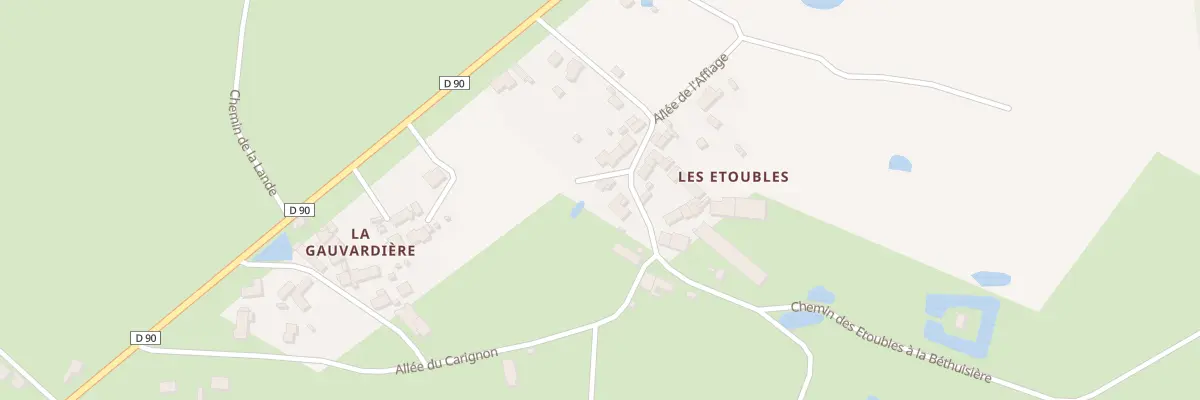 Plan du 14 All du Moulin à La Garnache