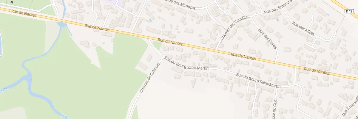 Plan du 28 Rue de Nantes à Machecoul-Saint-Même